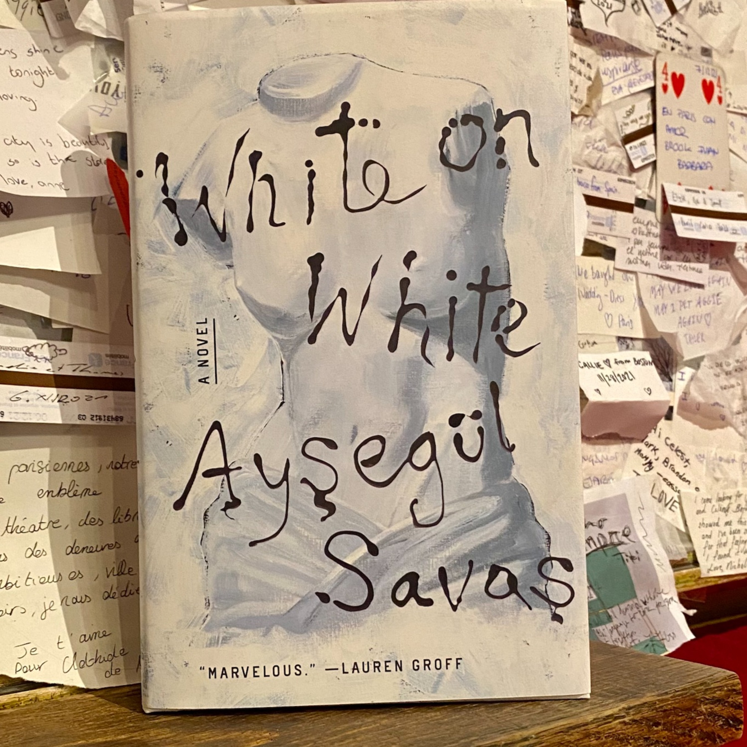 Aysegül Savas on White on White