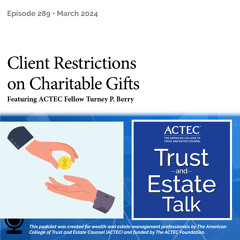Client Restrictions on Charitable Gifts