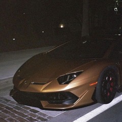 Never Ending Cyrcle Lamborghini Aventador SVJ Background