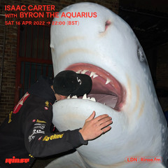 Isaac Carter with Byron the Aquarius - 16 April 2022