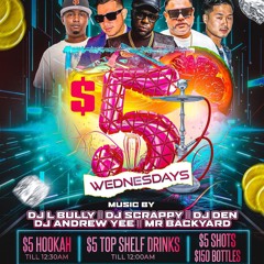 $5 Wednesdays At Underground Lounge 6.18.25