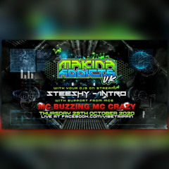 MC BUZZIN MC CRAZY - DJ STEESHY DJ INTRO MAKINA ADDICTS UK