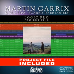Martin Garrix & Dua Lipa - Scared To Be Lonely (Mixmaster LogicPro Remake) + Project File Download