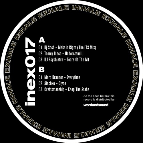 InEx017 v/a DJ Soch, Toomy Disco, DJ Psychiatre, Marc Brauner, Sischke, Craftsmanship