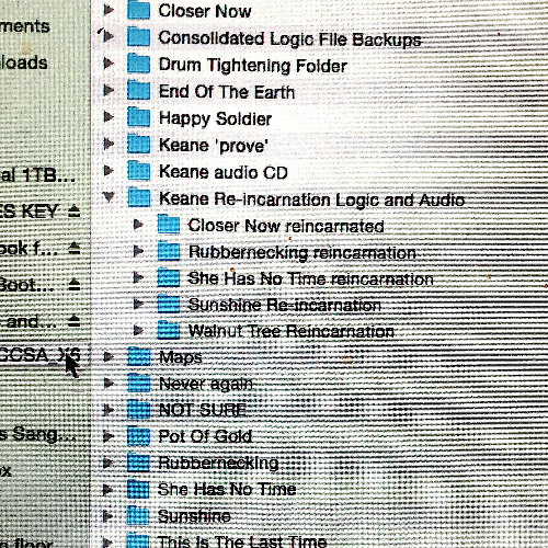 Keane--> 'She Has No Time' Demoing the Quantec for Gotye mix