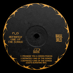 Four Four Premiere : n_o — Definitely One Of The Songs [Manual Smiles]