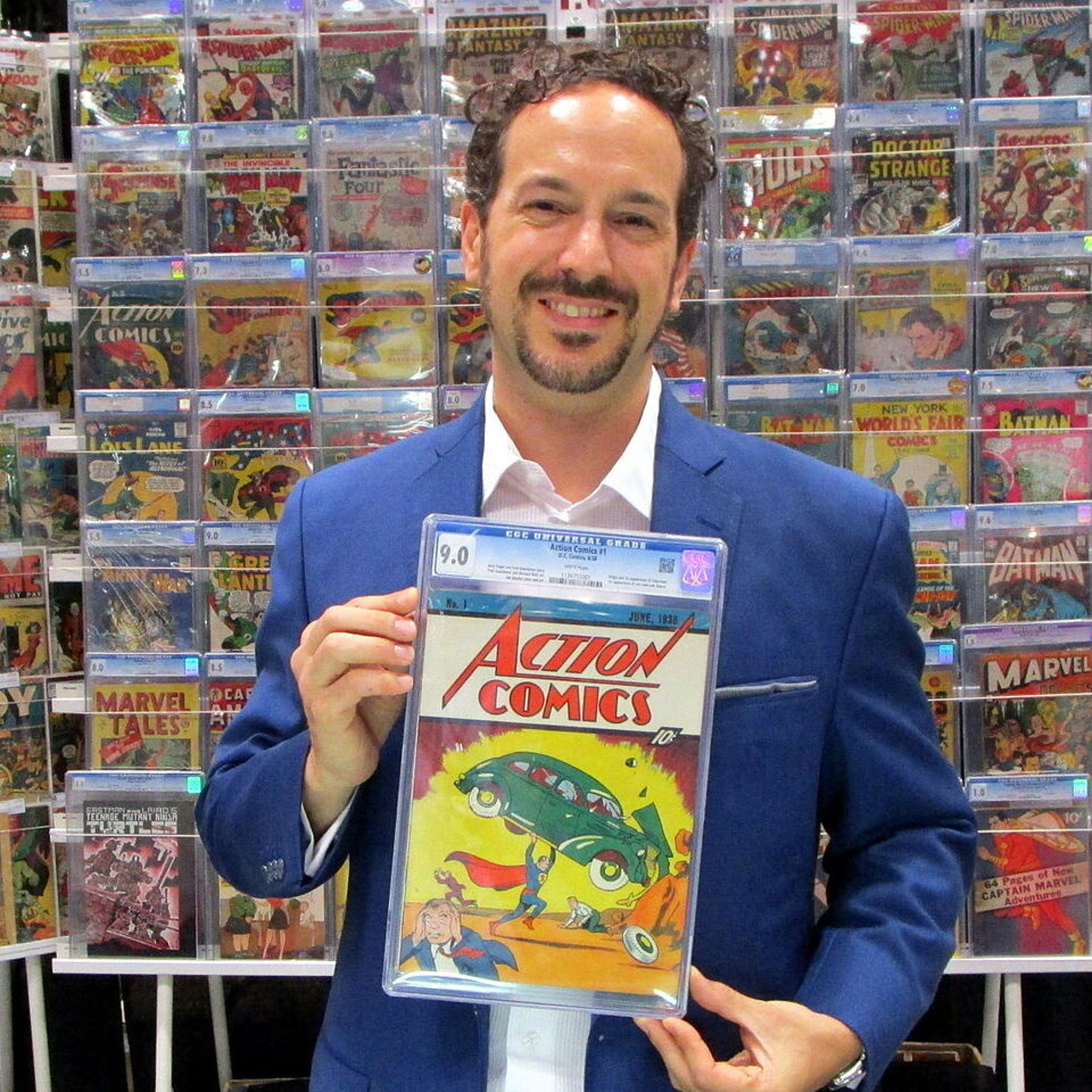 Vincent Zurzolo, President of Metropolis Comics & Comic Connect, $3.2M Comic & Collectible Trader, 6 Guinness World Records comicconnect.com