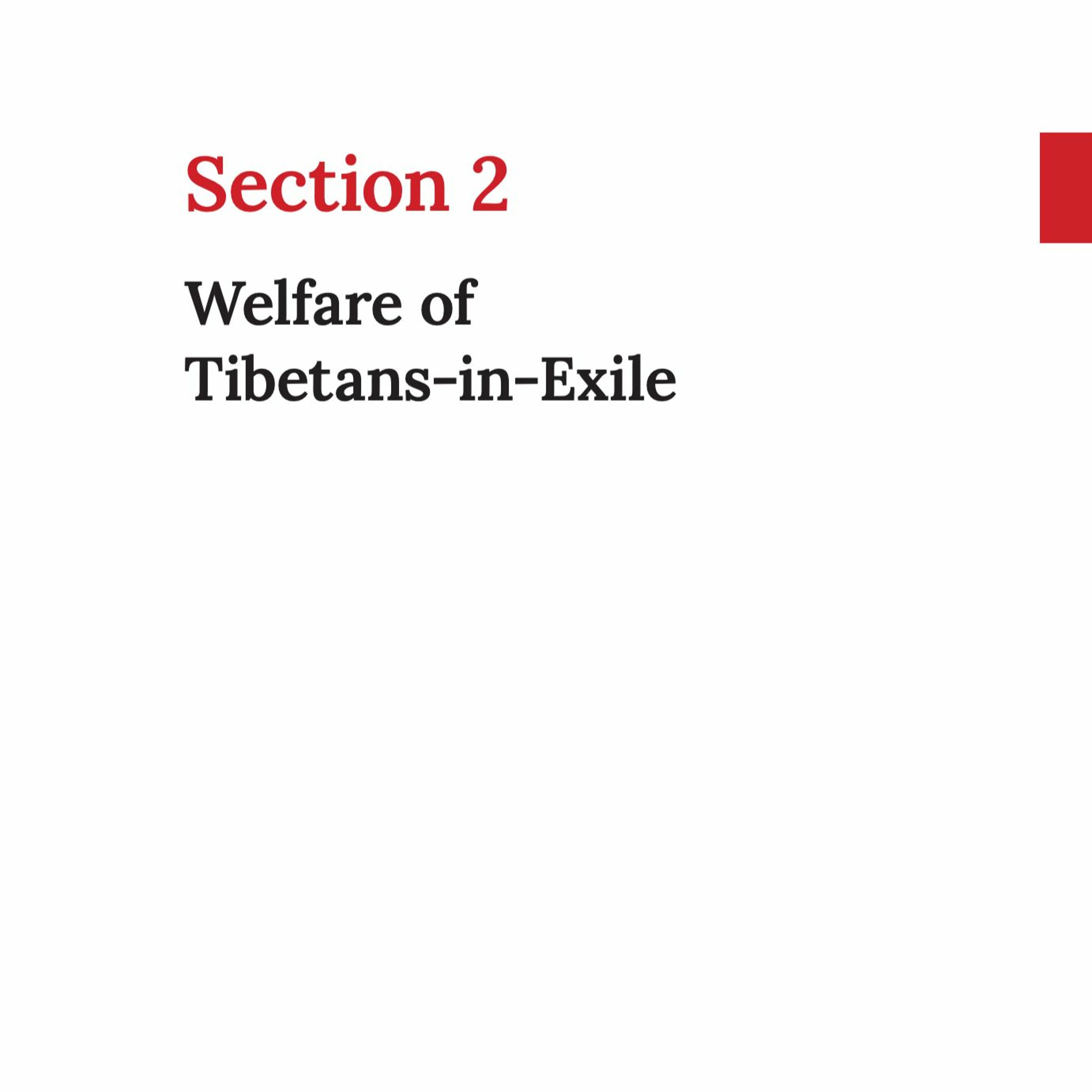 Securing Tibet’s Future: A Vision Paper (Part- III, Section 2. Welfare of Tibetans in Exile) episode artwork