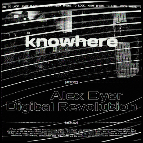 alex dyer - digital revolution [knw002] (free download)