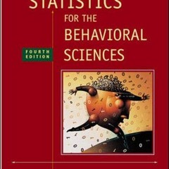 ACCESS EBOOK EPUB KINDLE PDF Statistics for the Behavioral Sciences by  Michael Thorn