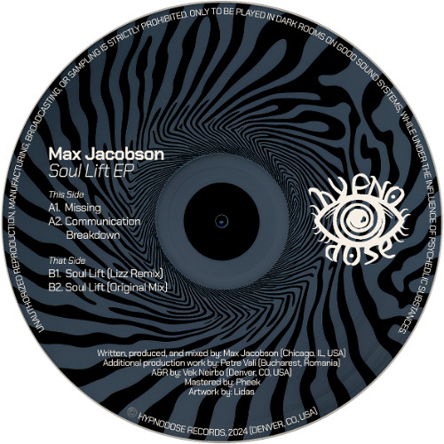 Premiere: A1. Max Jacobson - Missing [HYPN001]
