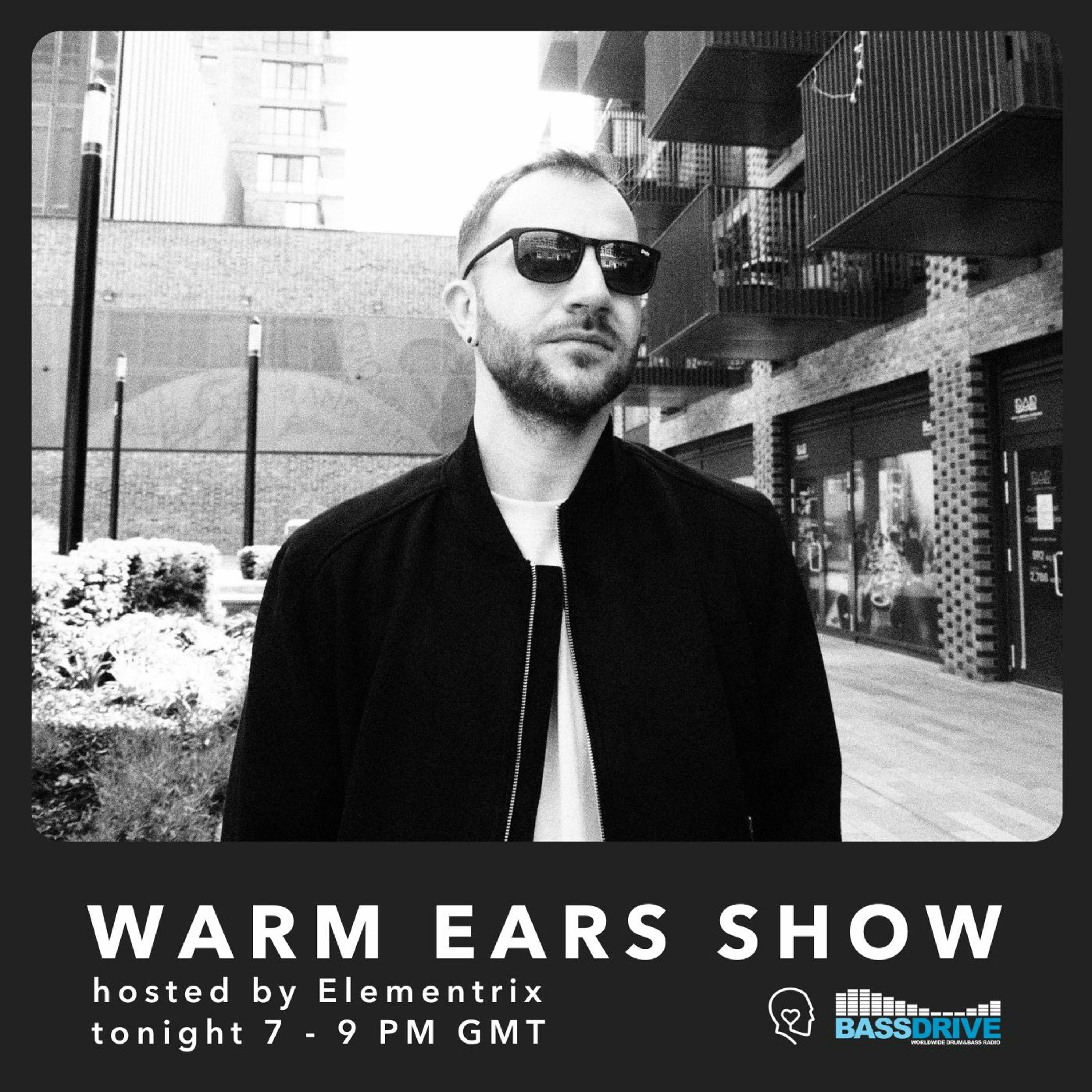 Warm Ears Show hosted by Elementrix @Bassdrive.com (8th Oct 2023) episode artwork