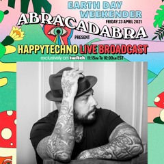 Joeski @ Happy Techno Live Broadcast x Abracadabra