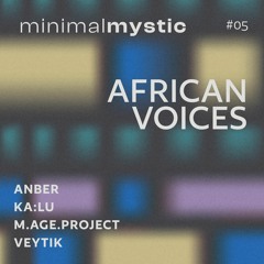 MM05 VARIOUS ARTISTS-Minimal Mystic EP 05: African Voices