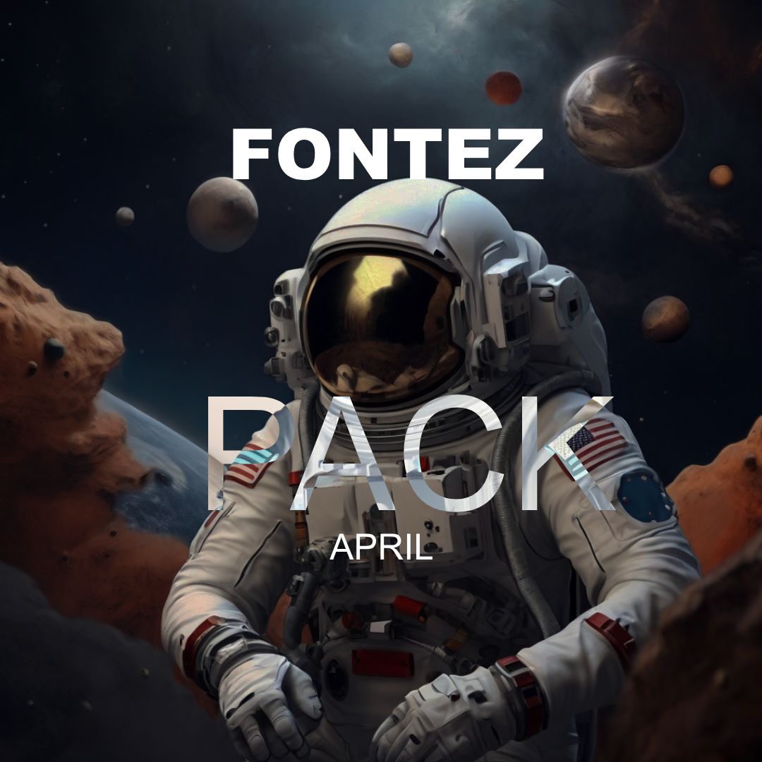 Fontez – April Pack- Buy on Paypal