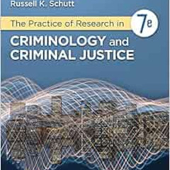 Access EPUB 📘 The Practice of Research in Criminology and Criminal Justice by Ronet
