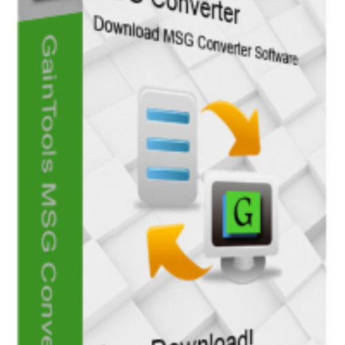 GainTools MSG to PST Converter Software