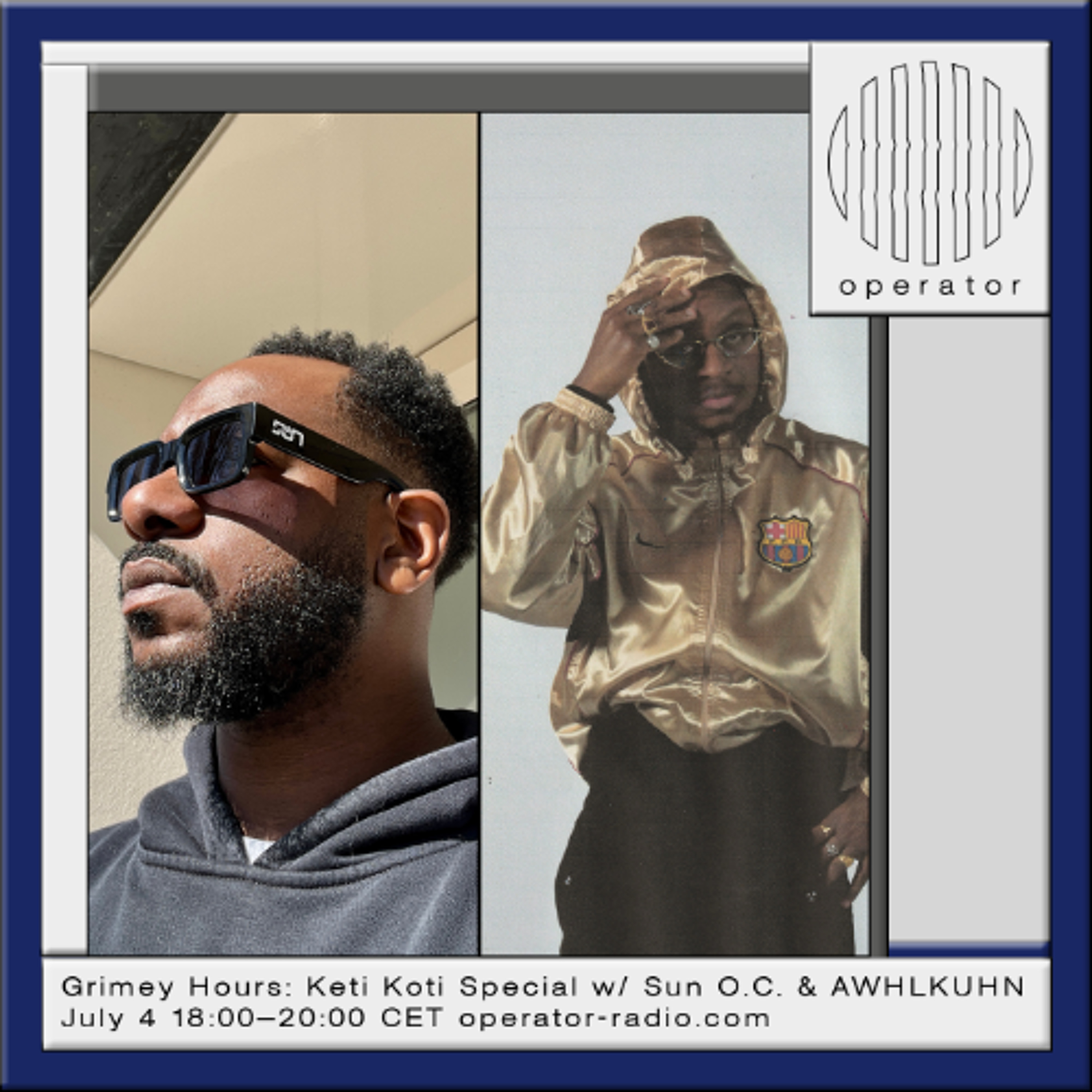 Grimey Hours - Keti Koti Special w AWHLKUHN & Sun O.C. - 4th July 2026 episode artwork