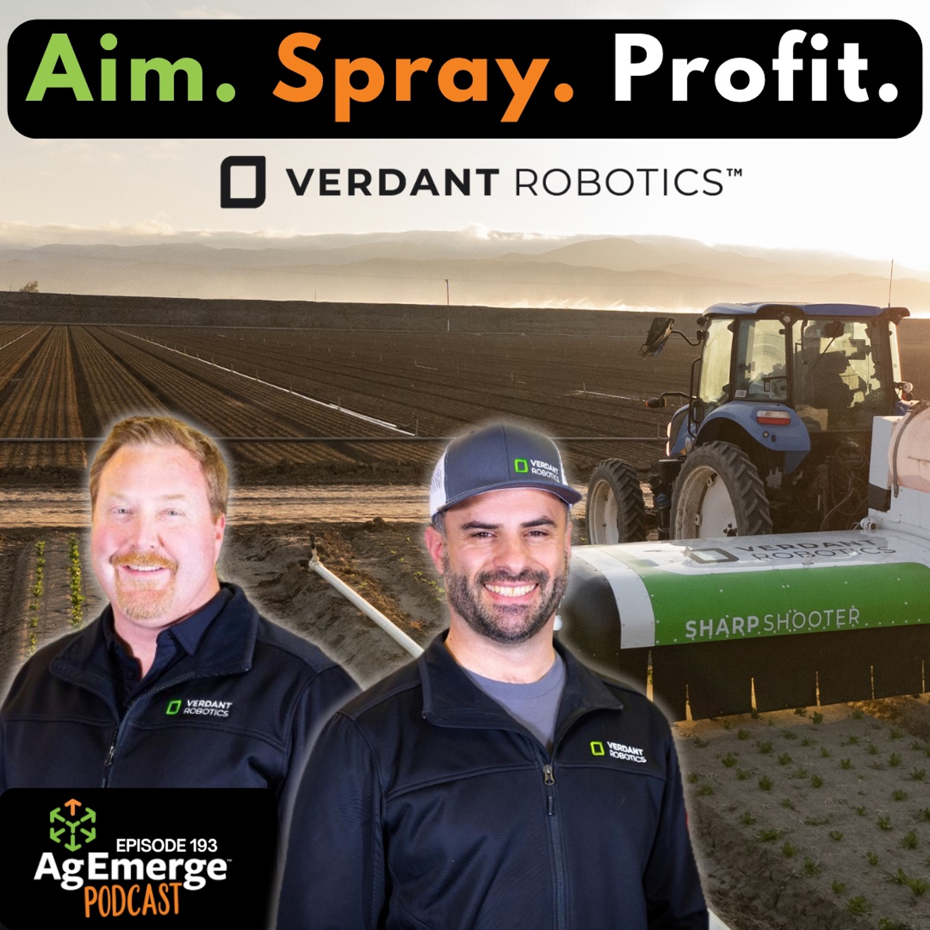AgEmerge Podcast 193 with Verdant Robotics episode artwork