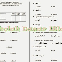 Soal Bahasa Arab Kelas 6 Sd