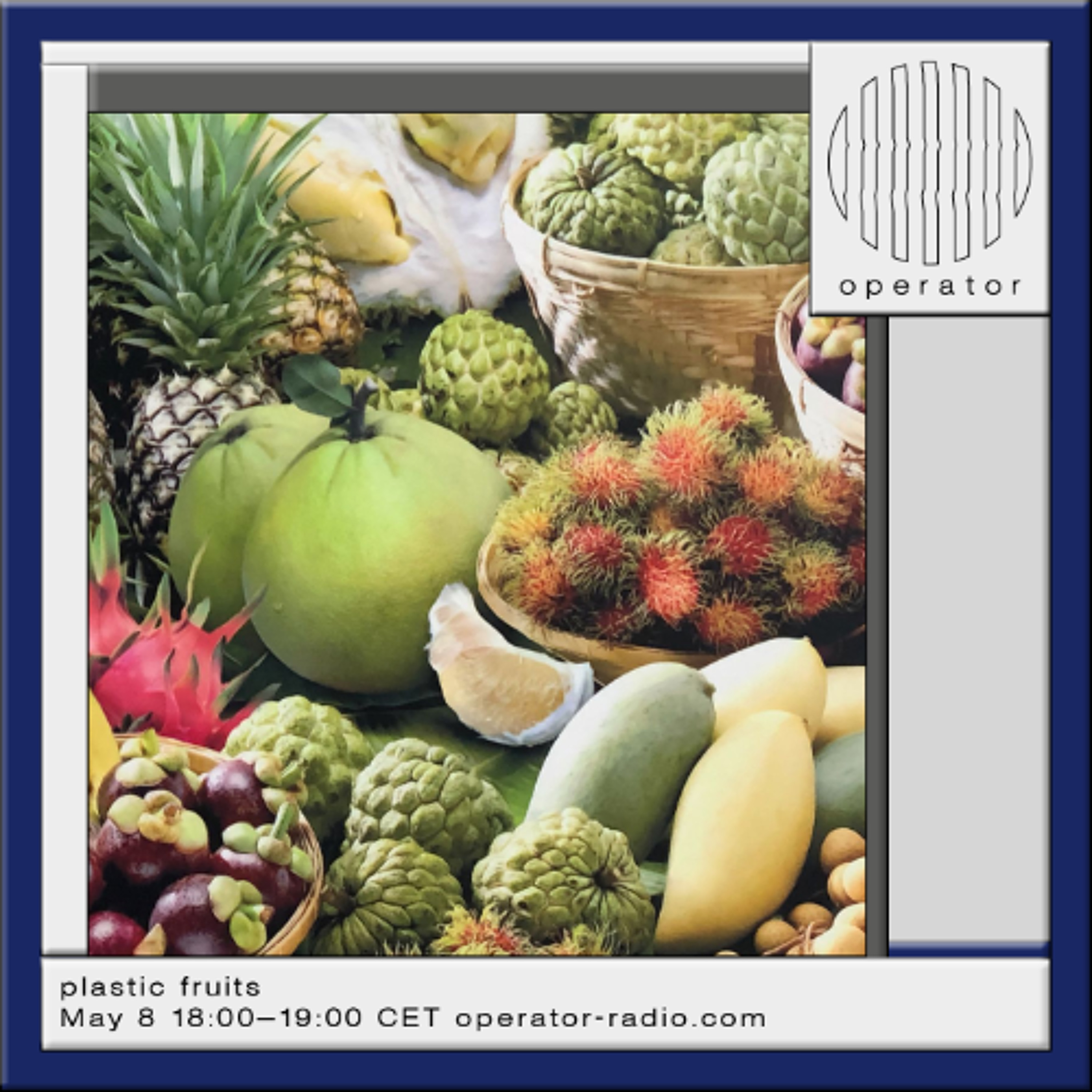 plastic fruits - 8th May 2026 episode artwork
