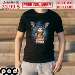 Opossum Aww Tism Hamburger Shirt