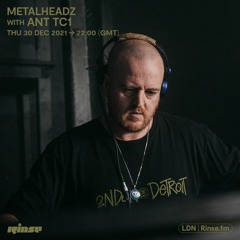 Metalheadz on Rinse FM with Ant TC1 - December 2021 (Extended studio mix + Goldie interview)