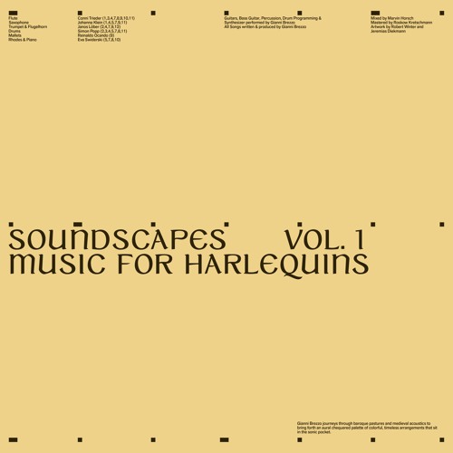 Gianni Brezzo - NoNoNo - Soundscapes Vol. 1 - Music For Harlequins