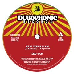 [DUBR-705] Leo Tan & I-niverse - New Jerusalem  / New Jerusalem dub (7inch vinyl dubplate preview)