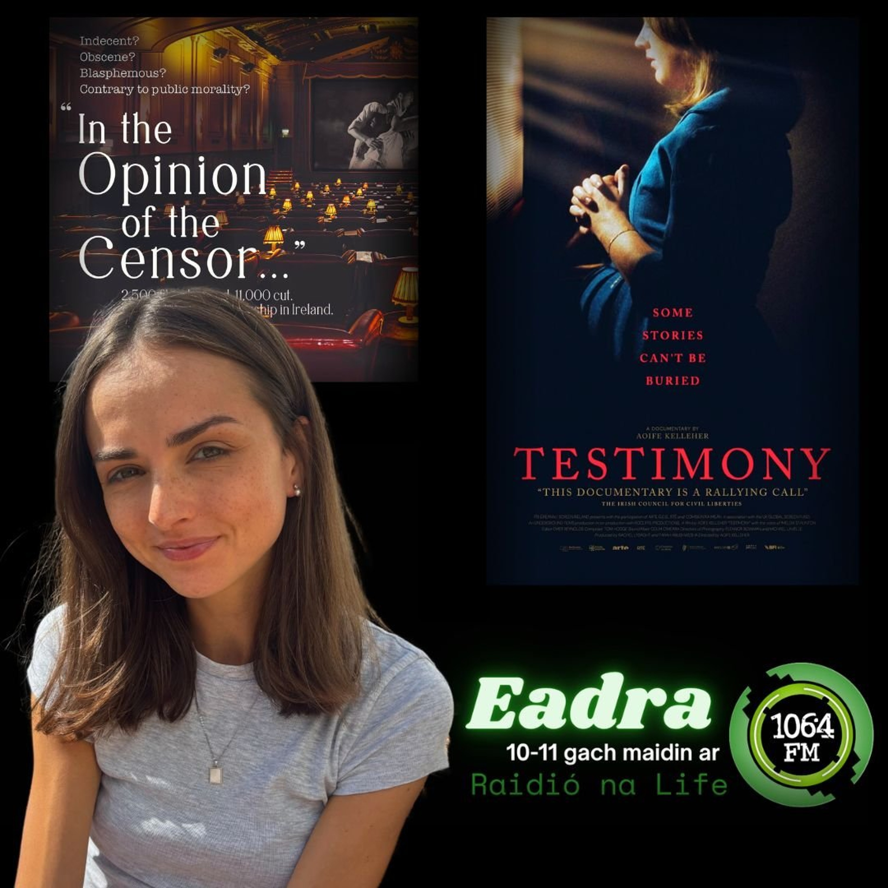 Léirmheas: TESTIMONY agus IN THE OPINION OF THE CENSOR | Eadra episode artwork