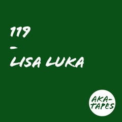 aka-tape no 119 by lisa luka