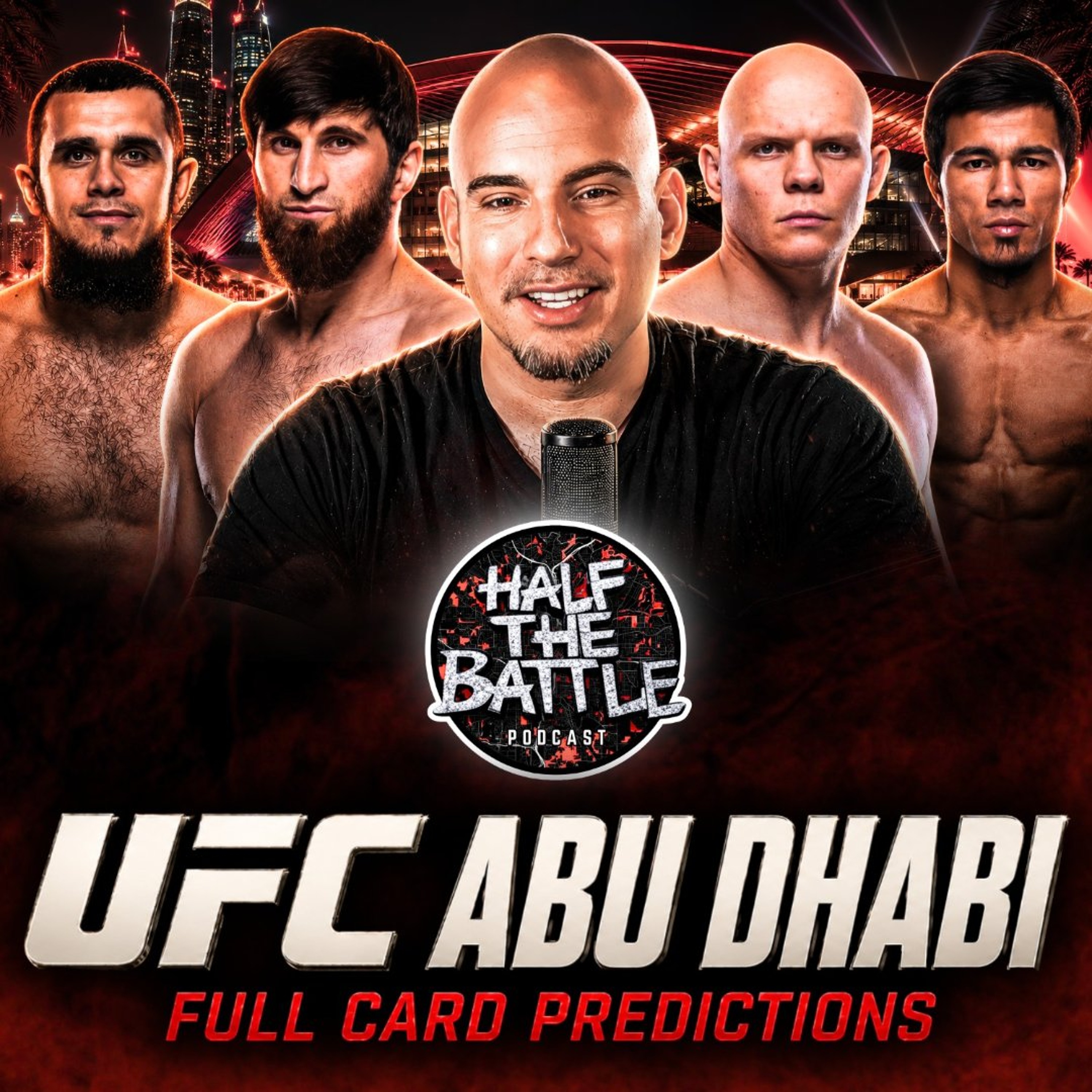 #675 - UFC Abu Dhabi FULL CARD Predictions episode artwork