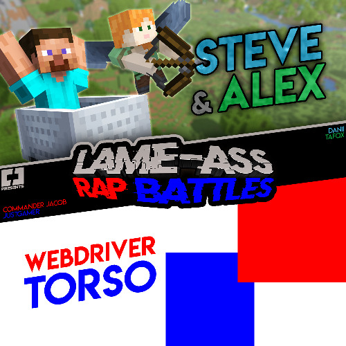 Minecraft vs Webdriver Torso | Rap Battle (LARB)