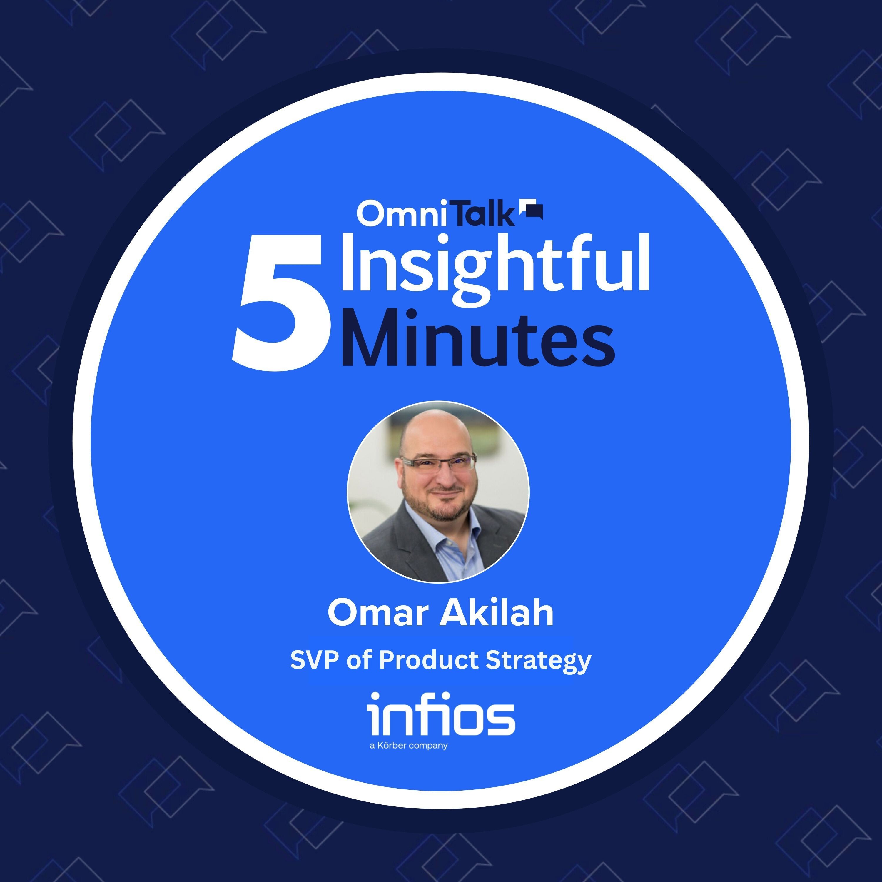 How AI Will Change Order Management Forever With Infios SVP Omar Akilah | 5IM
