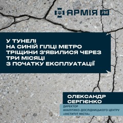 Експерт назвав варіанти відновлення синьої гілки столичного метро