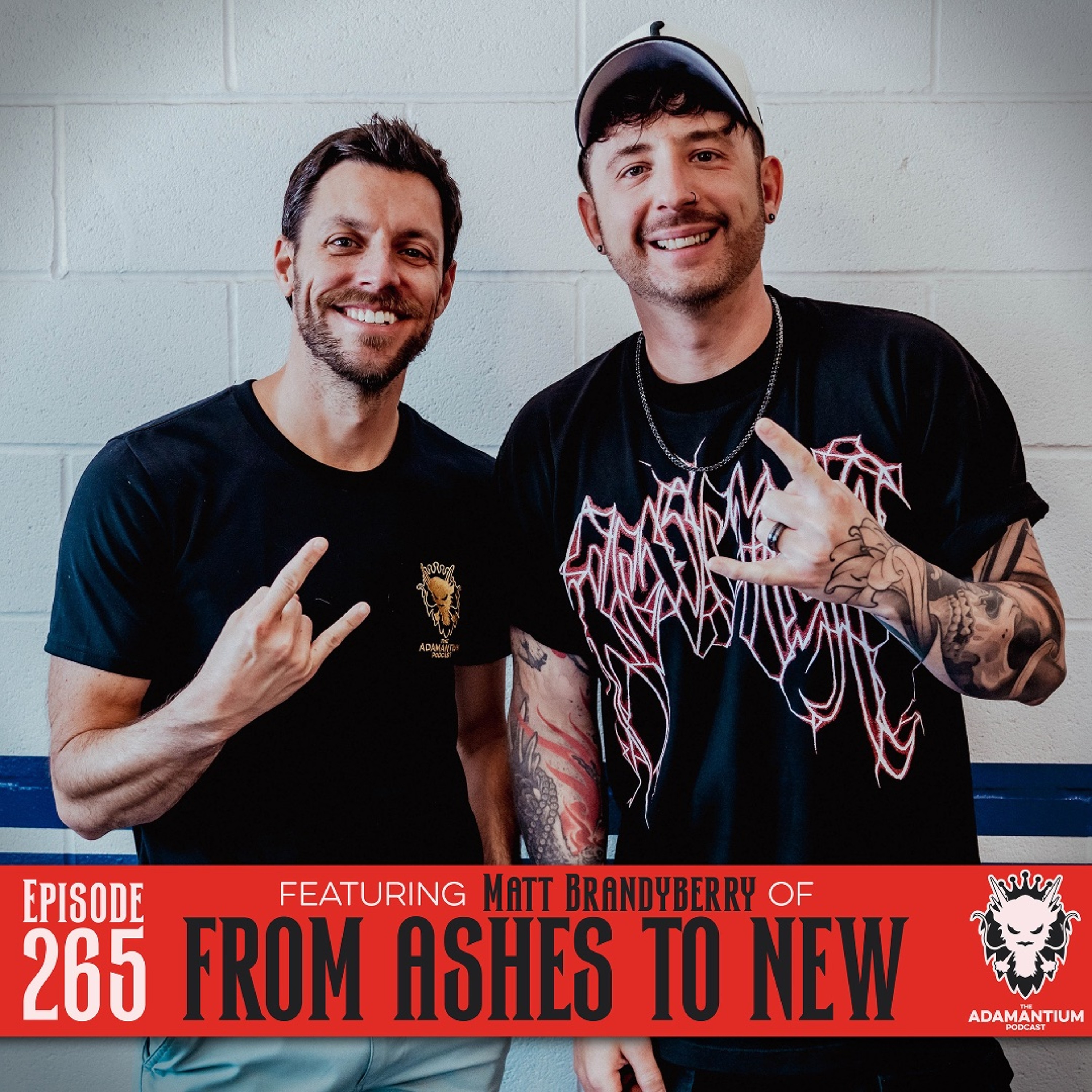 E265 Matt Brandyberry of From Ashes To New episode artwork