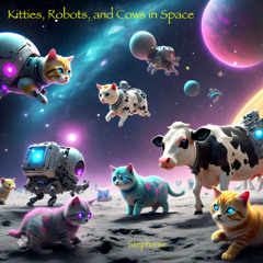 Kitties, Robots, and Cows In Space (Stephanie)