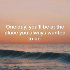 The Journey Will Continue Upon Your Return