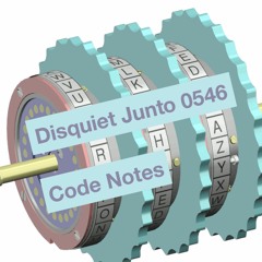 Encoded (disquiet0546)