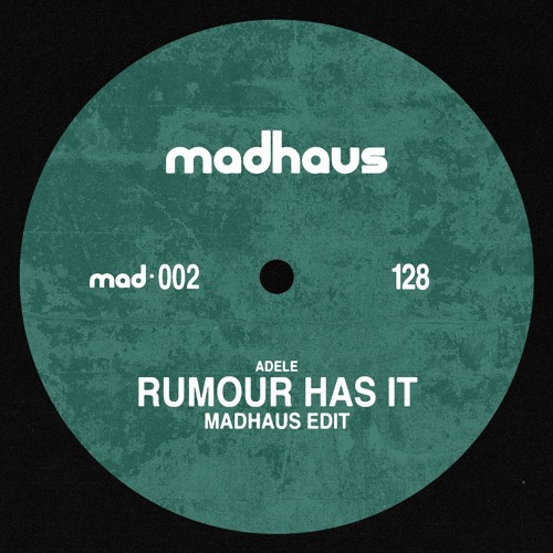 Adele - Rumour Has It (madhaus Edit)