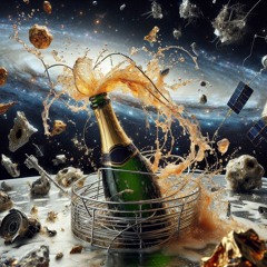 Champagne And Space Debris