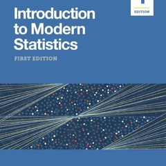 ✔Audiobook⚡️ Introduction to Modern Statistics