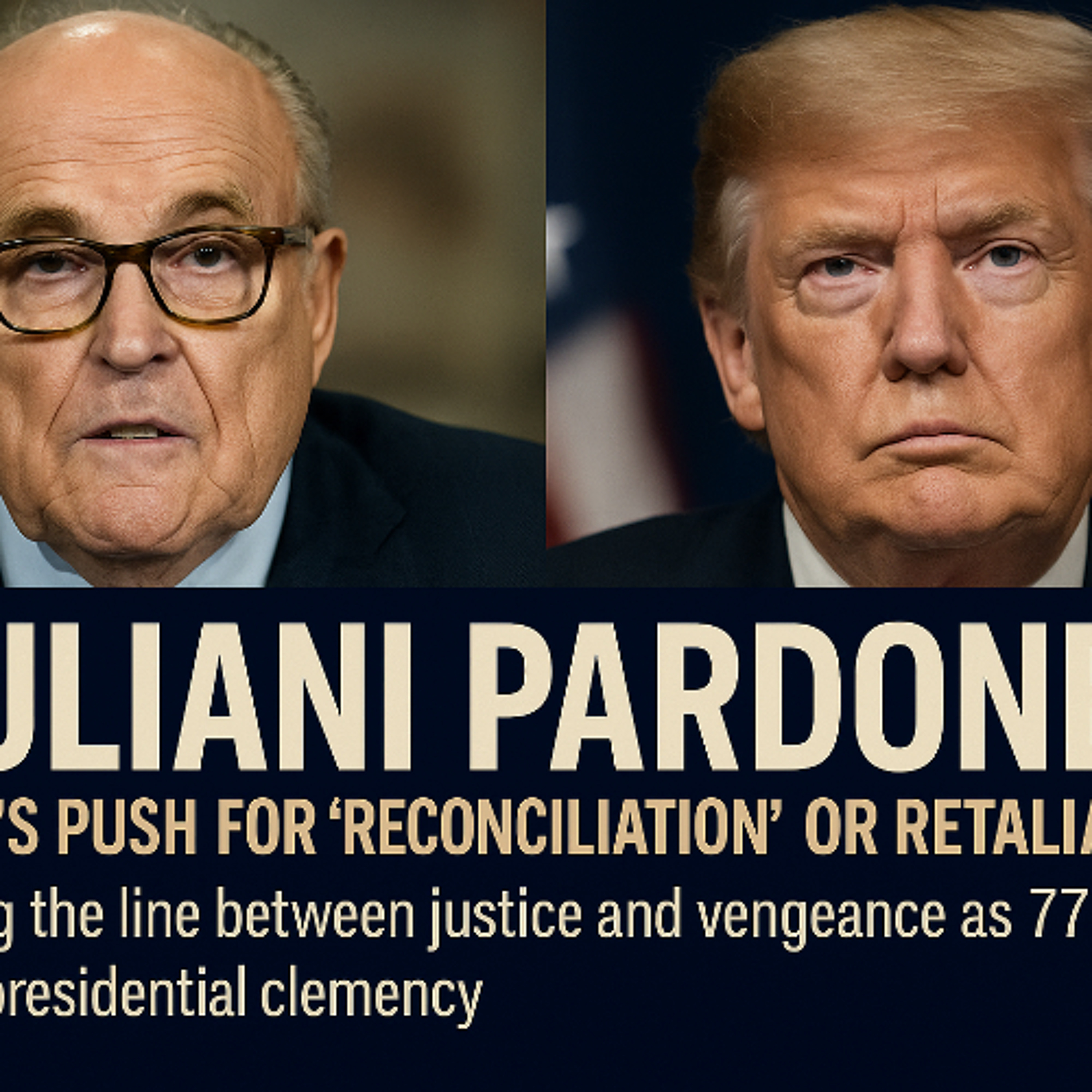 Giuliani Pardoned: Trump’s Push for ‘Reconciliation’ or Retaliation? episode artwork