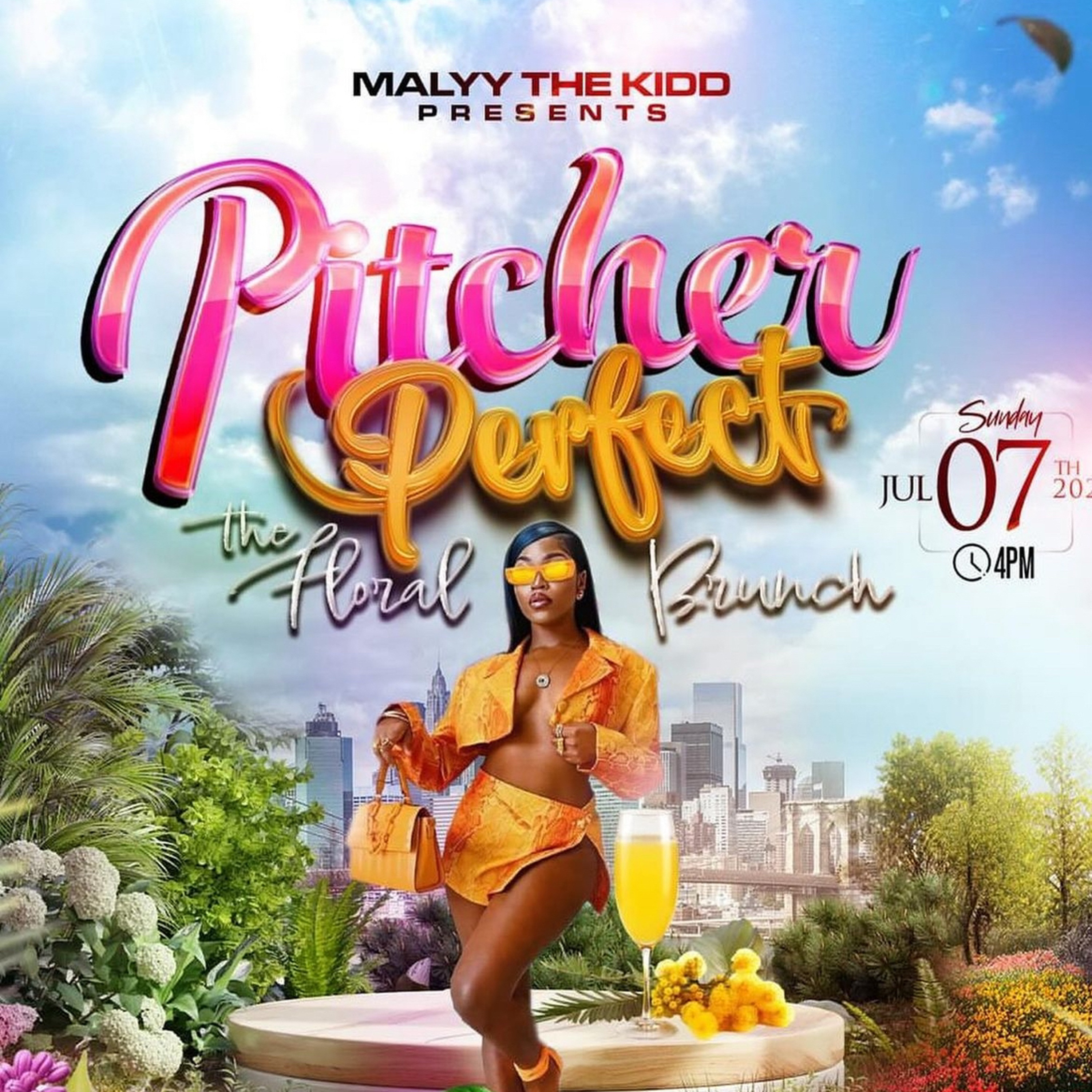 PITCHER PERFECT THE FLORAL BRUNCH PROMO MIX