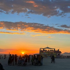 Zebra Daisy @ Burning Man 2022 :: Camp Peachy