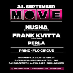 Mirko Nib @ Move 24-September-2022 @ Tanzhaus West, Frankfurt