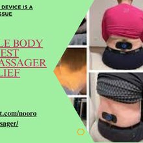 Stream Nooro Whole Body Massager: A Review of the Best Portable Massager  for Pain Relief by Beauty Salon Orbit