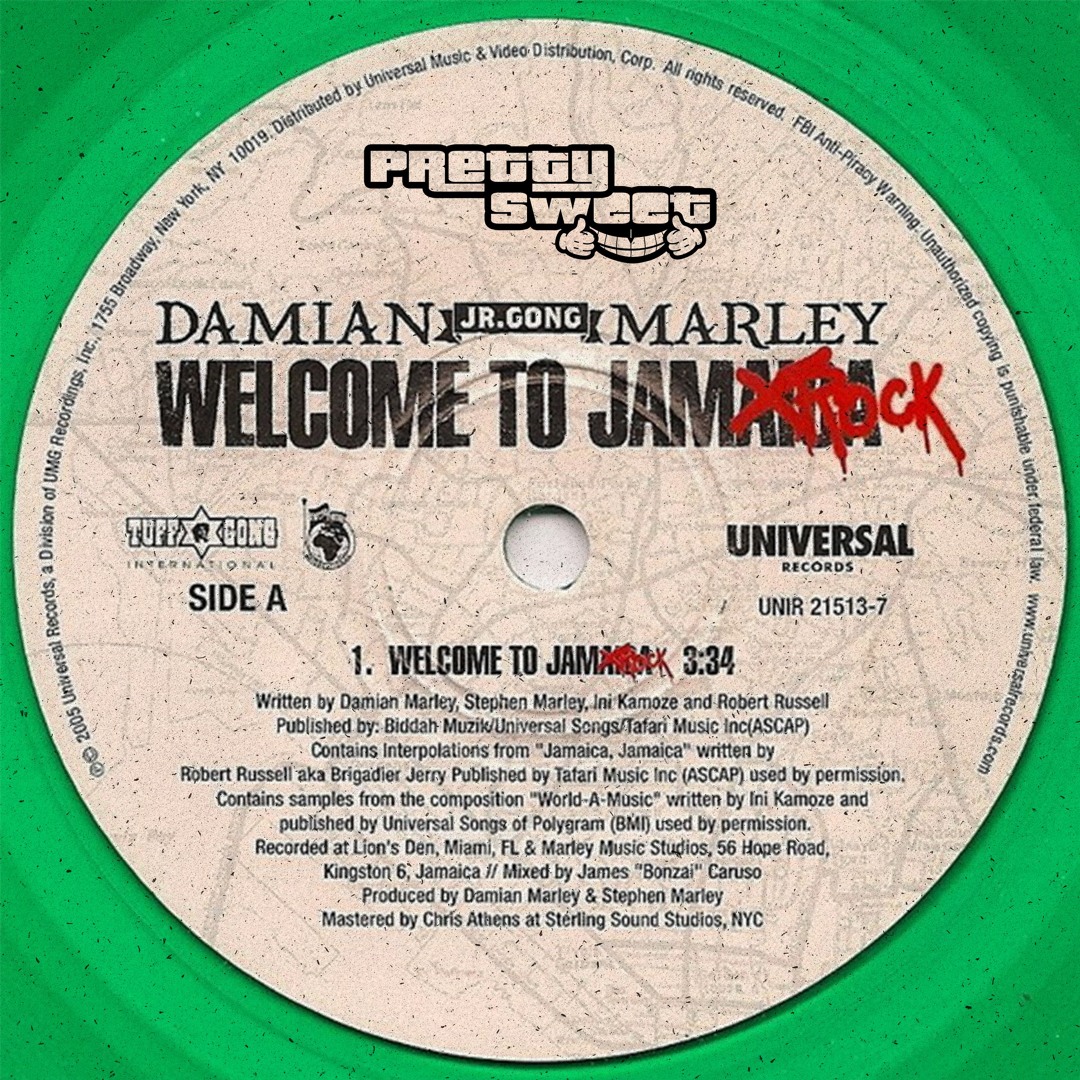 Stream Damian Marley - Welcome To Jamrock (Pretty Sweet Remix) by