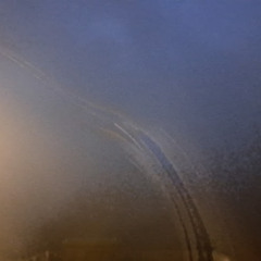 I am pushing a trolly down the clyde tunnel filled with cables and microphones and lighting