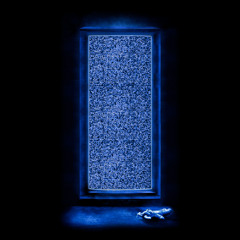 Overpass with a Sofa, Some Ferns, Scattered Rays of Sun